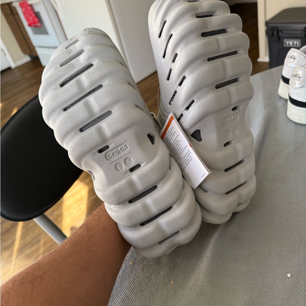 CROCS Light Gray Clogs